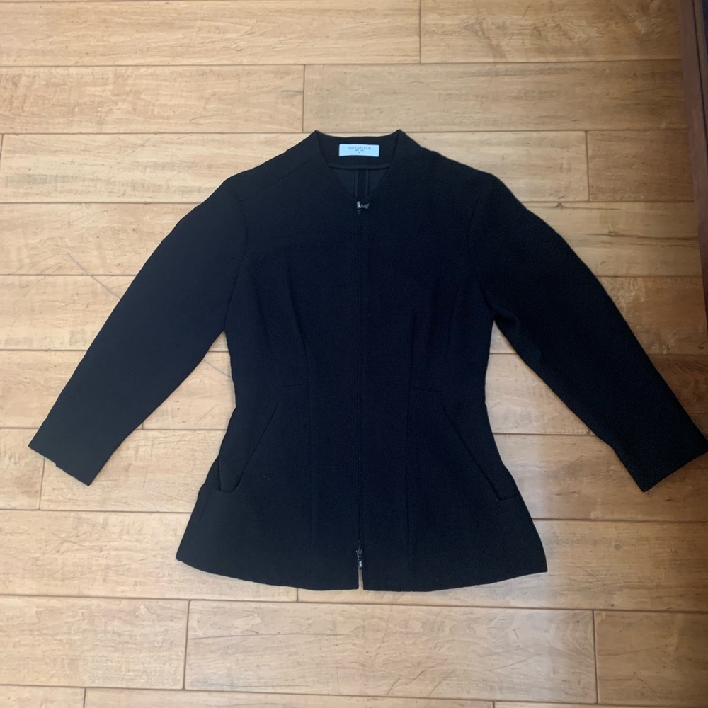 MM LaFleur Higgins Jacket Staccato Black M - Picture 2 of 5